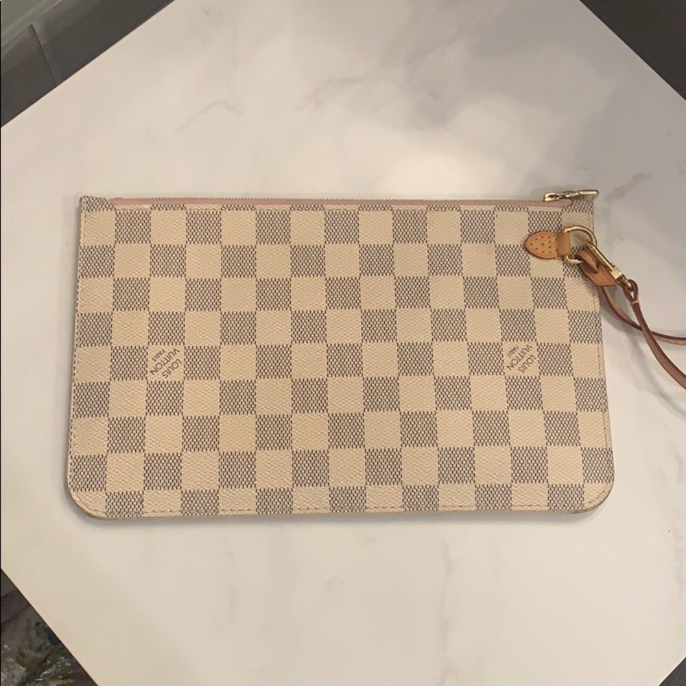 Louis Vuitton neverful wristlet only